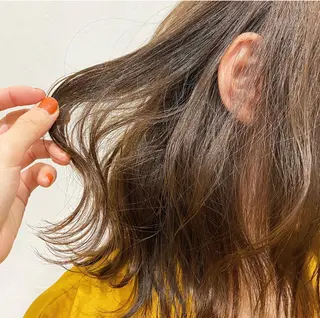 ミディアム カラー ボブ/salut町田 🧡kanaのヘアスタイル