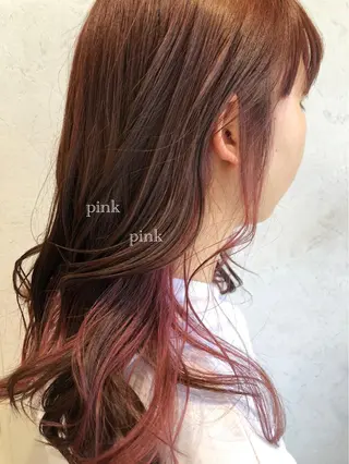 ロング うる艶レイヤーカット hinakoのヘアスタイル