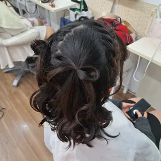 ヘアアレンジ ショート GLOSS心斎橋🌹 はるなのヘアスタイル