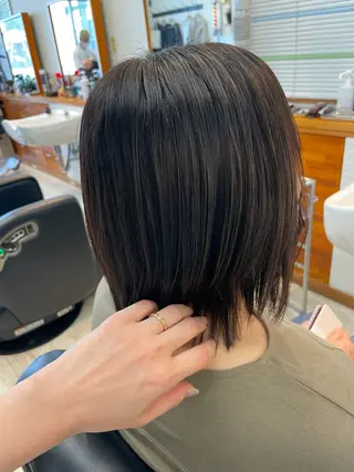 ショート 通い続けられるサロン ママ美容師　明日香のヘアスタイル