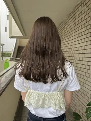 セミロング NAGISA髪質改善 &透明感カラー🪞のヘアスタイル
