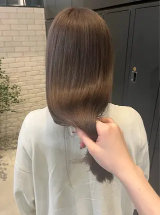 ロング カラー The C海老名店 りりあのヘアスタイル
