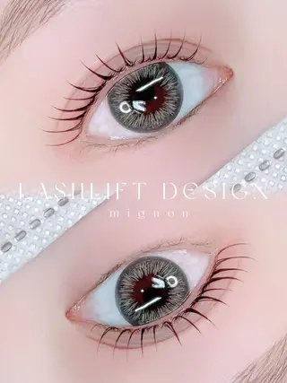 マツエク・マツパ mignon /まつげパーマ・小顔の眉毛・アイブロウイメージ