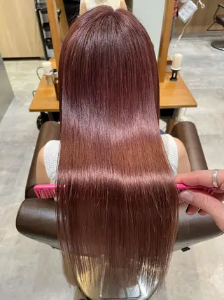 ロング カラー HAREru. モデル募集【戸塚】のヘアスタイル
