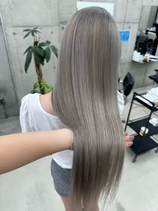 カラー Asami/名古屋/ ハイトーン/デザインのヘアスタイル
