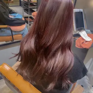 カラー ヘアアレンジ 【日韓風、レイヤー】 🤍ひらい なつきのヘアスタイル