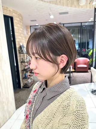 ショート カラー 荻窪/ショートヘア✨ ショートボブ長松大哉のヘアスタイル