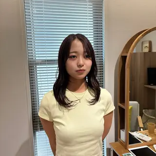 セミロング カラー RINNO🌷透明感 カラー/髪質改善のヘアスタイル