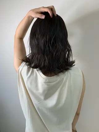 ミディアム カラー 髪質改善特化 サロン✨代表HIROのヘアスタイル