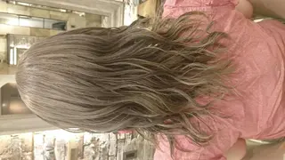 ミディアム カラー ヘアアレンジ センター南 SEIJIのヘアスタイル