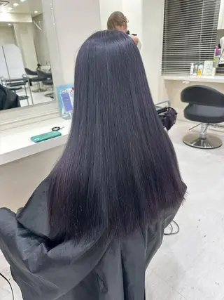 カラー 🩰まろやかピンク ラベンダー表参道🫧のヘアスタイル