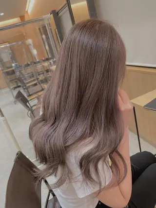 セミロング カラー 堀田 将輝のヘアスタイル