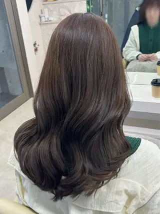 セミロング XELM高崎 nearaのヘアスタイル