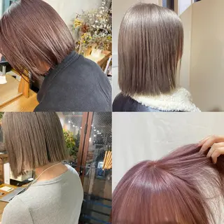 ショート カラー SALTWATER AYARIのヘアスタイル