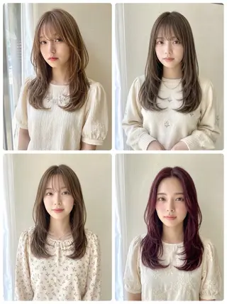 カラー 龍 颯斗のヘアスタイル