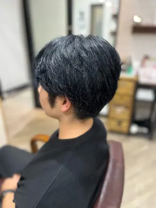 ショート カラー メンズ 🫧ぷる艶カラー🫧 Yuubi🦩のヘアスタイル