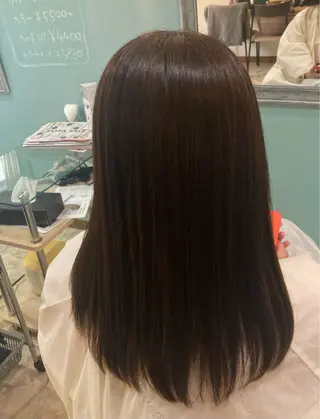 ロング パーマ 谷川 穂のヘアスタイル