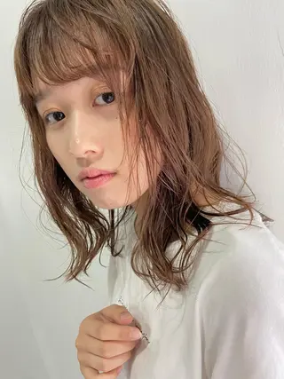 ミディアム カラー パーマ ヘアアレンジ メンズ キッズ ネイル マツエク・マツパ アイブロウ Stockオーナー 古田翔平のヘアスタイル