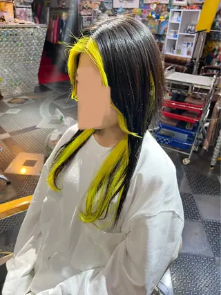 セミロング カラー ヘアアレンジ メンズ KOYA ｺﾔのヘアスタイル