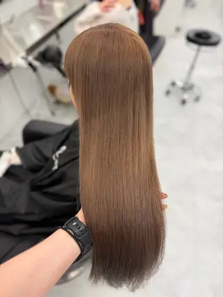 ロング カラー ヘアアレンジ 透明感カラー🎀艶髪 Anju/渋谷🎀のヘアスタイル