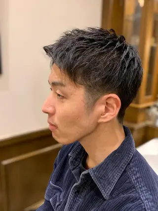 メンズ プレミアムバーバー 草野のヘアスタイル