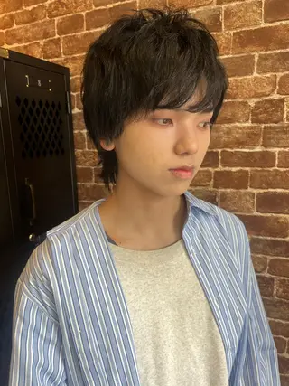 ショート カラー パーマ ヘアアレンジ メンズ キッズ ネイル マツエク・マツパ アイブロウ 久木原 ゆりのヘアスタイル