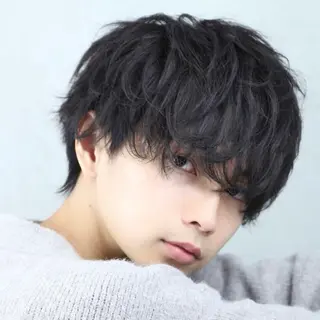 ショート パーマ メンズ 柏メンズ特化 THE3rdHAIRのヘアスタイル