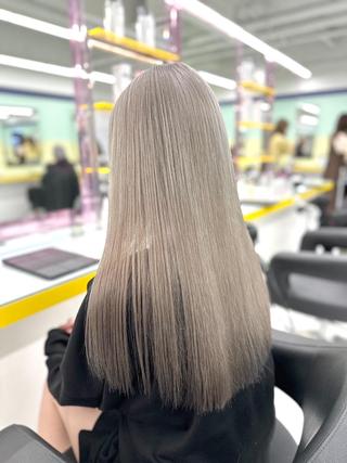 カラー 韓国風小顔カット🫧 トレンドスタイルのヘアスタイル