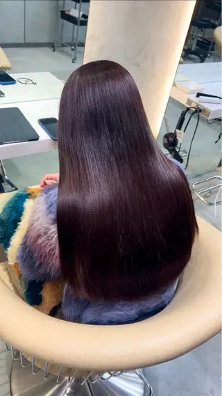 ロング カラー 宮嶋 蓮のヘアスタイル
