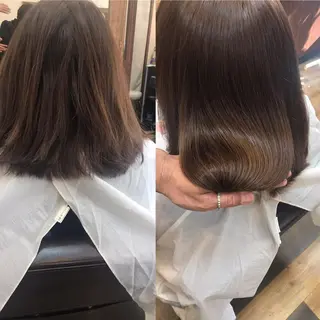 ミディアム 宮脇 雄司のヘアスタイル