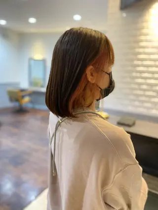 ミディアム レイヤー支持no.1 ☆笠原翔一のヘアスタイル