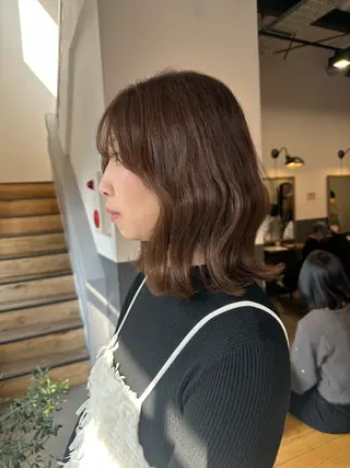ミディアム mei ／モデル募集︎︎中‎のヘアスタイル