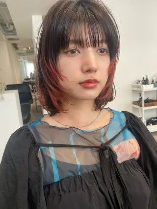 ミディアム 似合わせcut 🔥yutakaのヘアスタイル