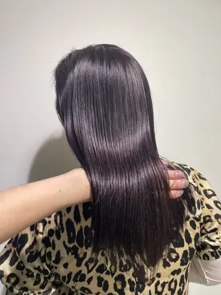 カラー 透明感 エイジのヘアスタイル
