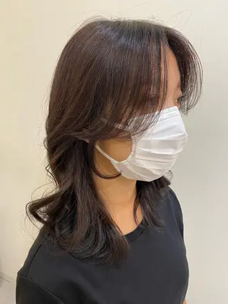 ミディアム カラー 似合う髪型見つけます AYAKAのヘアスタイル