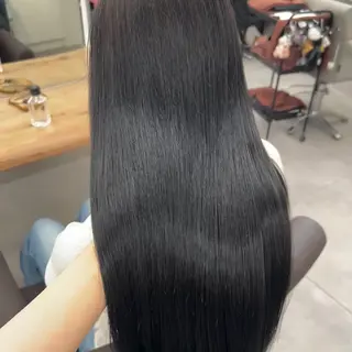 ロング カラー ヘアアレンジ 韓国ヘア/レイヤー/ 🩶ツブラ🩶のヘアスタイル
