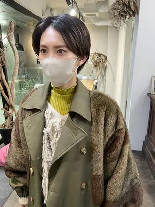 ショート 千葉 郁也のヘアスタイル