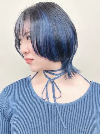 ミディアム ボブ/ゆるふわ ボブパーマ/とういのヘアスタイル