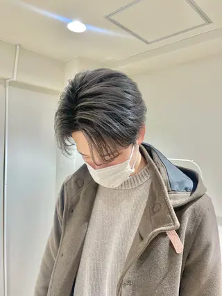 カラー メンズ エビスザキレン/メン ズ/心斎橋🌳のヘアスタイル
