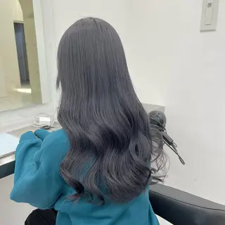 ロング カラー ヘアアレンジ 縮毛矯正🤍 ボブ/ HIKARIのヘアスタイル