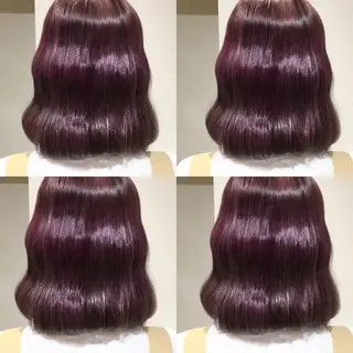 ミディアム カラー ヘアアレンジ 柔らか垢抜けｶﾗｰと ｶｯﾄ🫧ASUKAのヘアスタイル