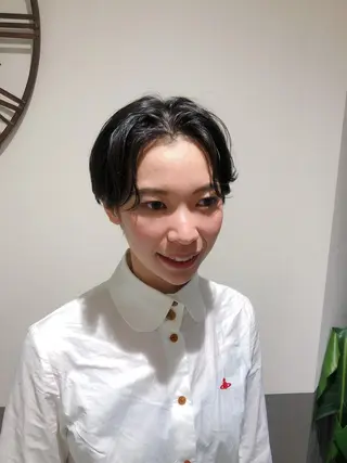 ショート コクブ アキヨのヘアスタイル
