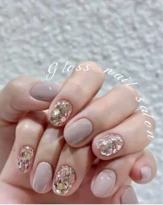 ネイル miho🍎 Gloss nailのネイルデザイン