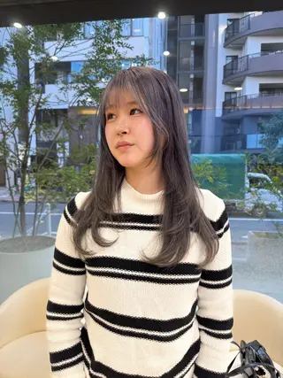 ミディアム カラー Seeknext // Rukaのヘアスタイル