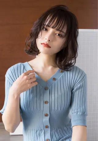 ミディアム ヘアアレンジ 宮田 一宏のヘアスタイル