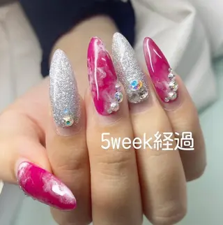 ロング 眠れるネイルサロン MA❁HANAのネイルデザイン