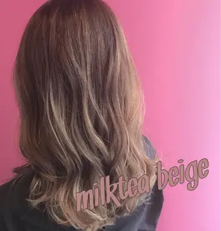 セミロング ✨ブリーチマスター✨ オクヤマヨウスケのヘアスタイル