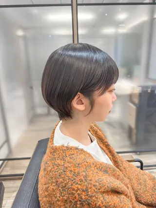 ショート シノハラ ガクト ショート/白髪ぼかしのヘアスタイル