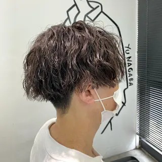 ショート カラー パーマ メンズ メンズ特化美容師/ 藤戸 椋のヘアスタイル