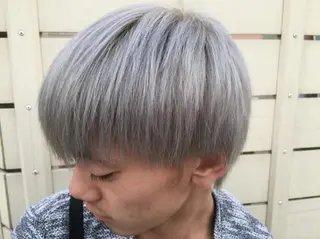 メンズ 髪質改善・ボブ・ ショート 丸毛一輝のヘアスタイル